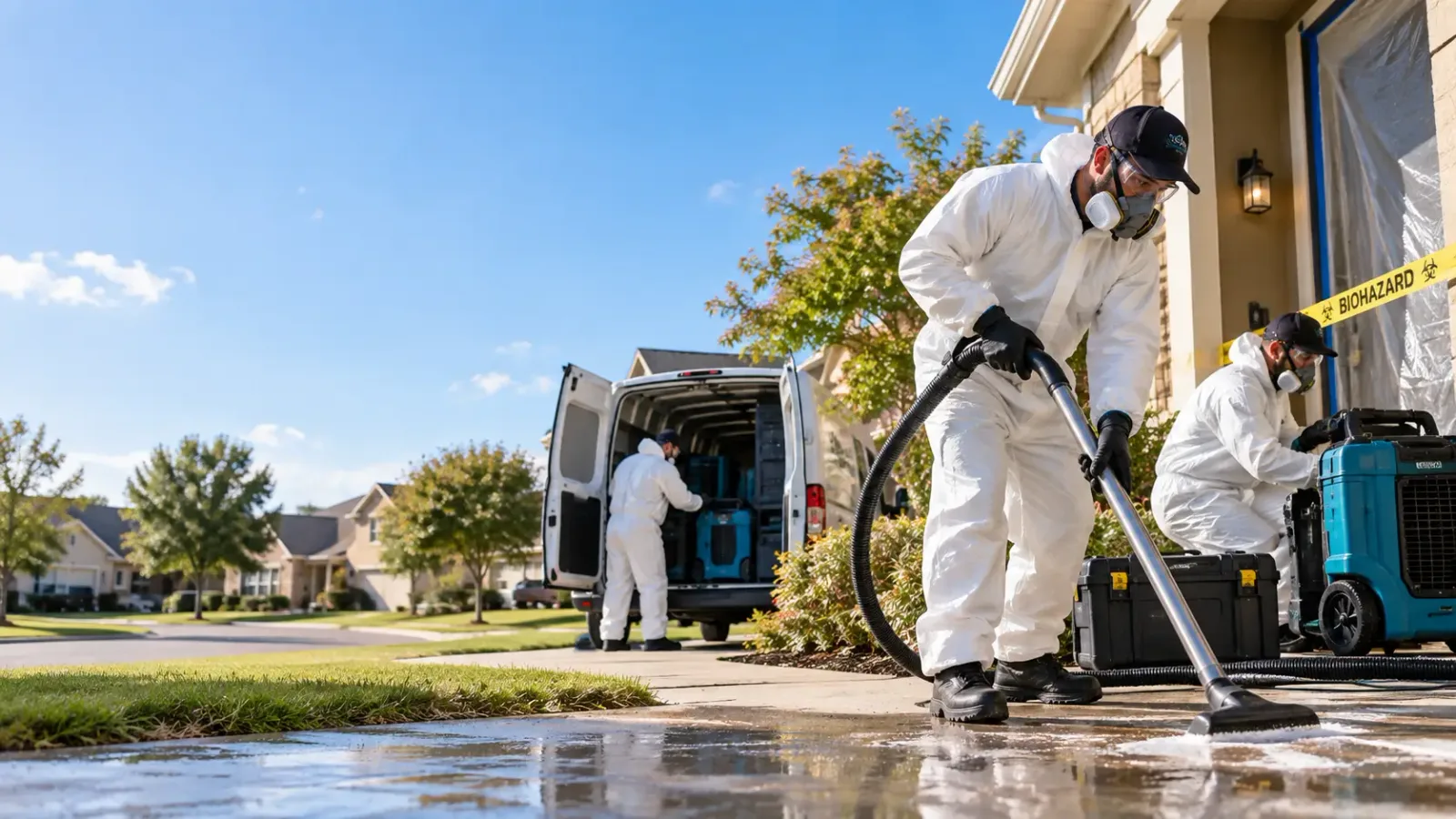 Biohazard Cleanup in Oil Trough, AR
